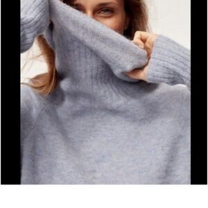 The Group by Babaton Plutarch Sweater Periwinkle Purple Lilac - Aritzia